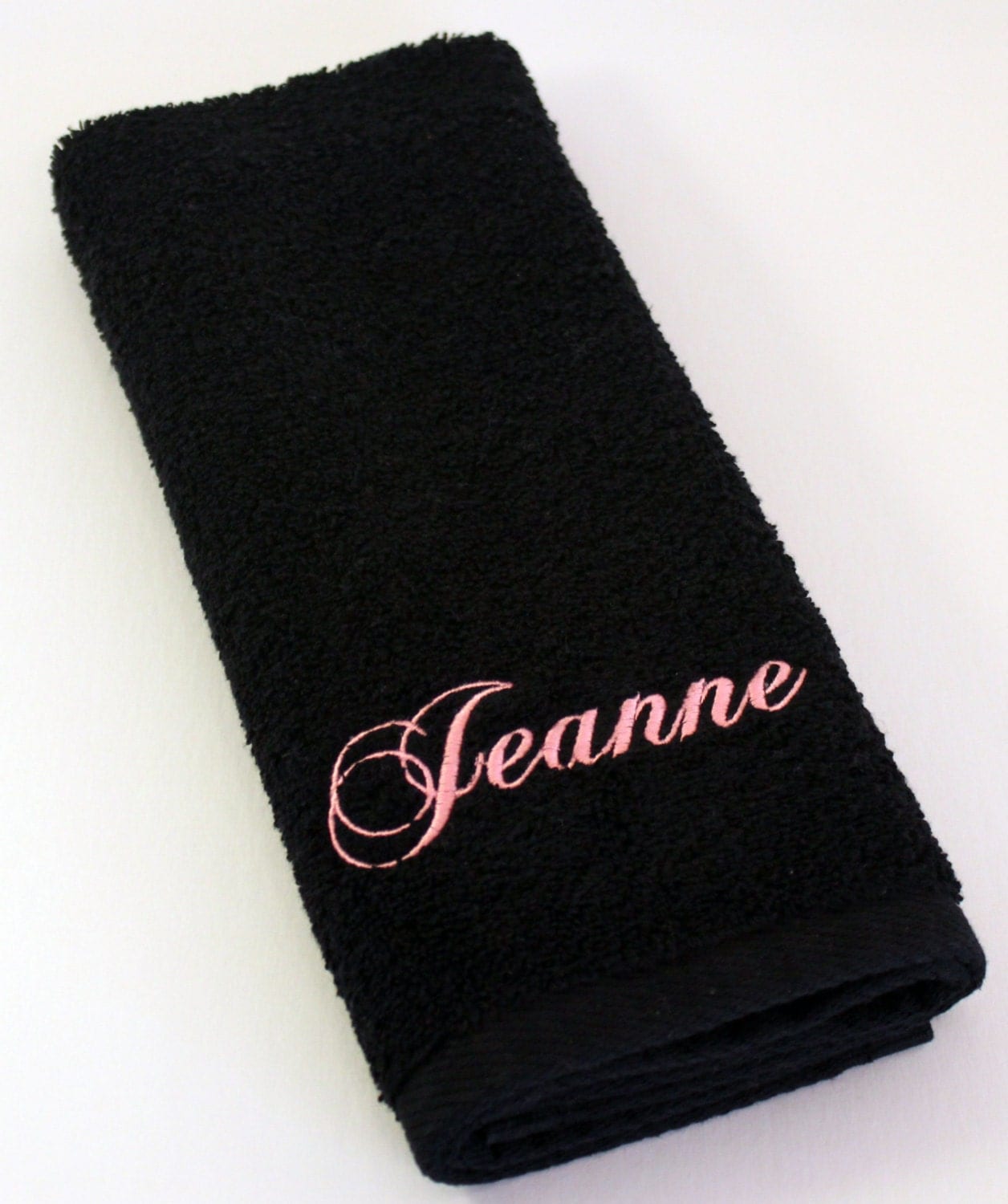 personalized name embroidered terry hand towel personalized name embroidered terry hand towel