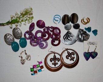 Pretty in Mod to Retro Vintage Earring Collection