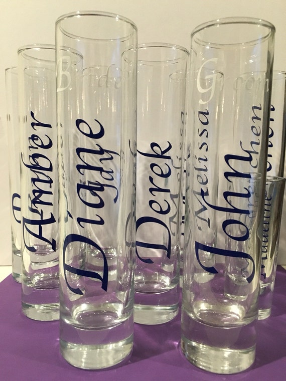 Reserved Family Blended Unity Sand Ceremony Glass Containers