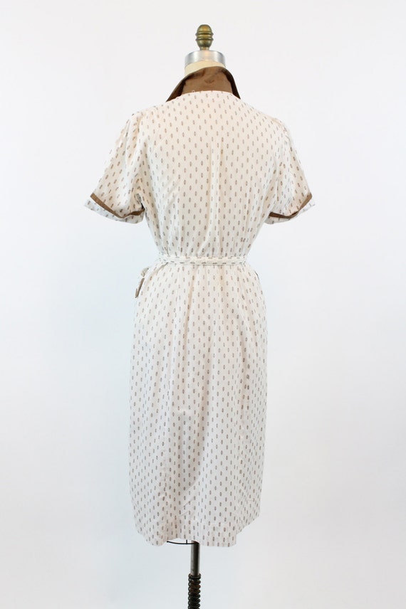 1940s button down dress