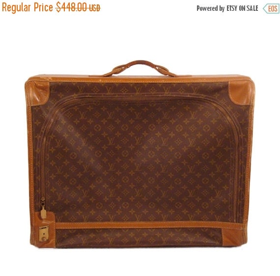Louis Vuitton Luggage Vintage 1970s Suit Case Large Bag