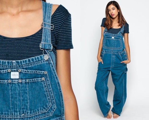 baggy overall jeans