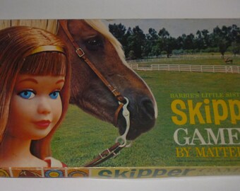 Vintage Barbie's Little Sister Skipper Board Game
