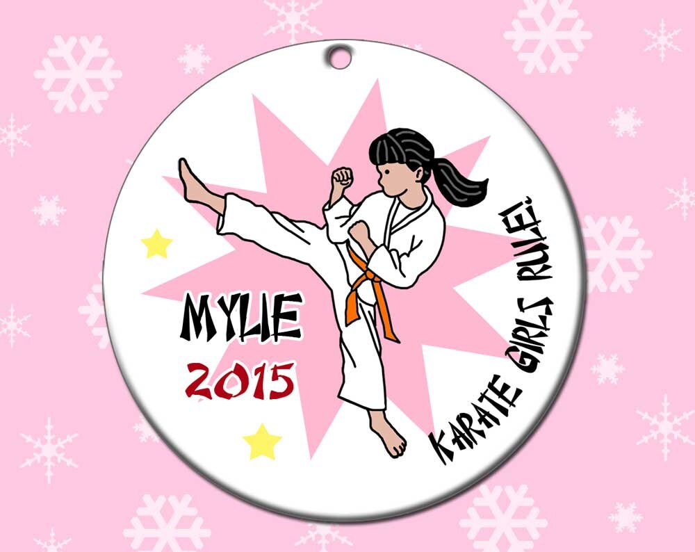 karate or martial arts christmas ornament by mandysmoondesigns karate or martial arts christmas ornament by mandysmoondesigns