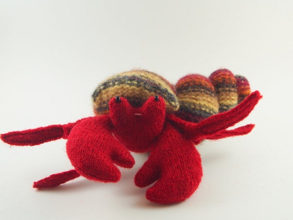 hermit crab soft toy