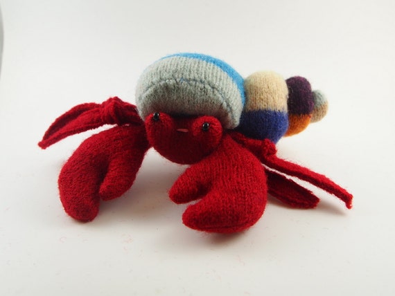 hermit crab soft toy