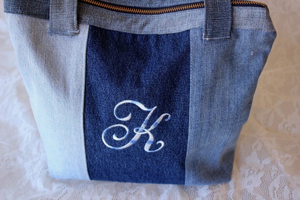 Sewing Patterns for Bags, Sewing Pattern for Denim Purse, Recycled ...