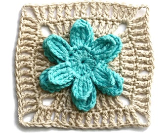 Crochet granny square pattern #ColorKeeper - PDF Pattern Basic Collection (Instant Download)