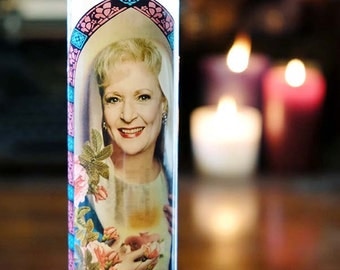 Saint Rose Prayer Candle / Golden Girls / Betty White