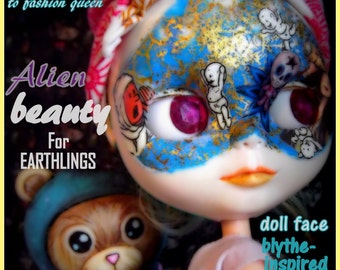 Custom Blythe Dolls For Sale by Blythe ooak custom art doll