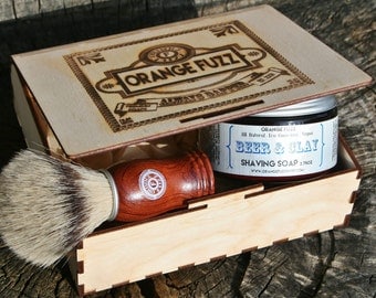 Orange Fuzz Shave Basics Box