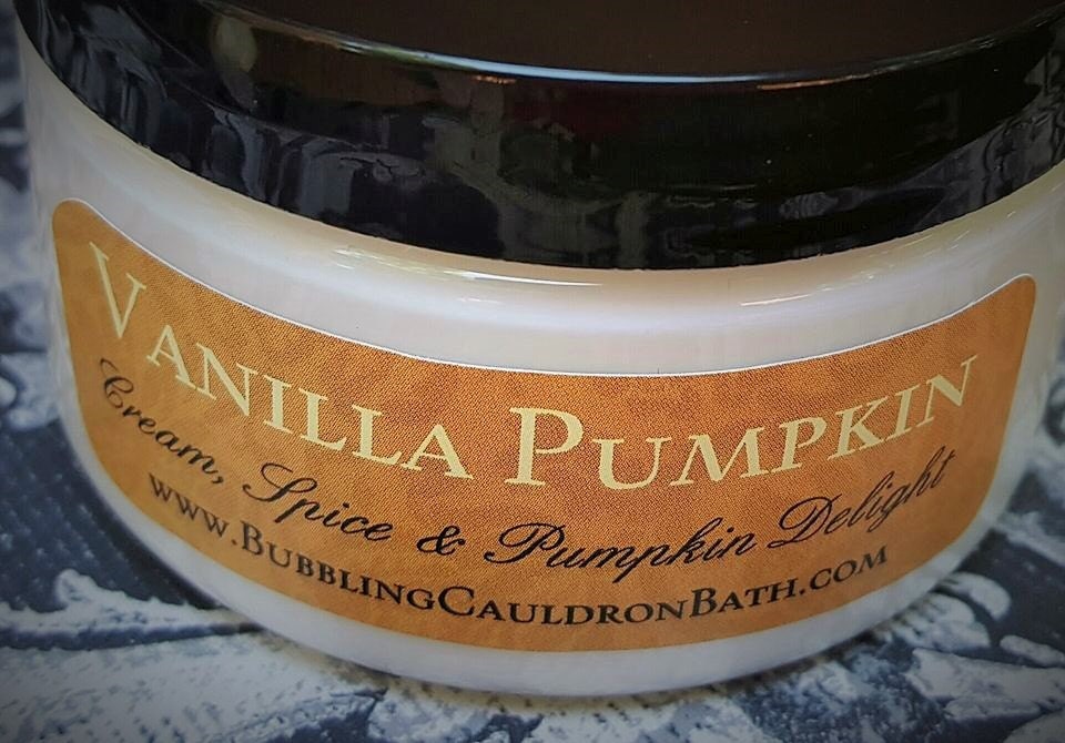 Vanilla Pumpkin Body Cream Pumpkin Vanilla Lotion Vanilla