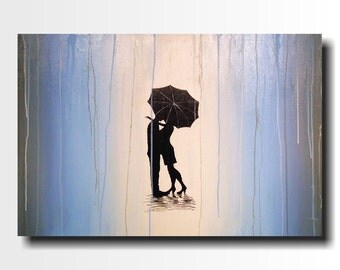 Original Large Abstract painting - 24 X 36 JMJartstudio- Forgotten-Wall art-wall decor - Oil painting-Black and white