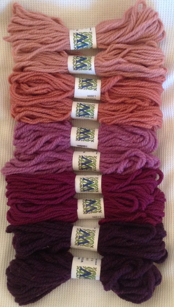 Waverly Wool Colors 3 Ply Needlepoint Yarn 8yd/hank W13