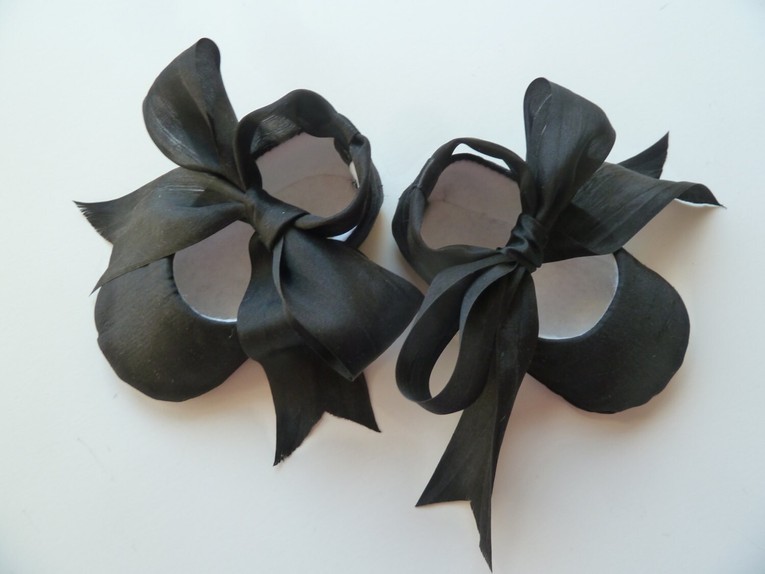 ballerina slippers with ribbons