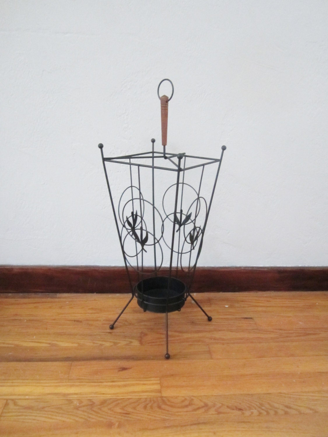 Vintage Metal Umbrella Stand