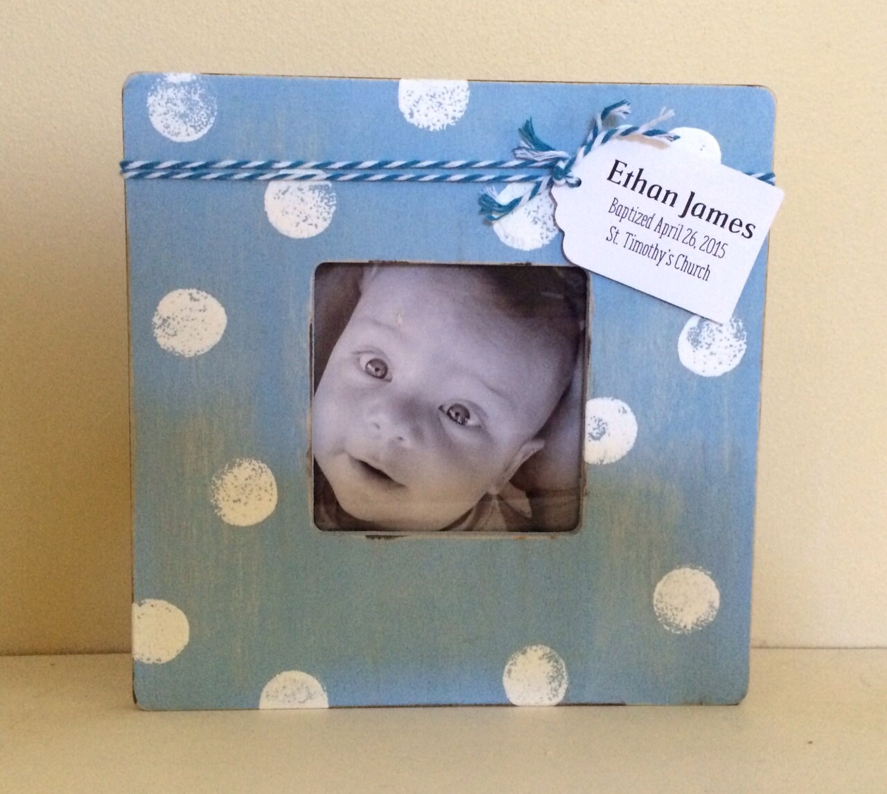 Personalized Baby Frame Baby Gift Birth Announcement