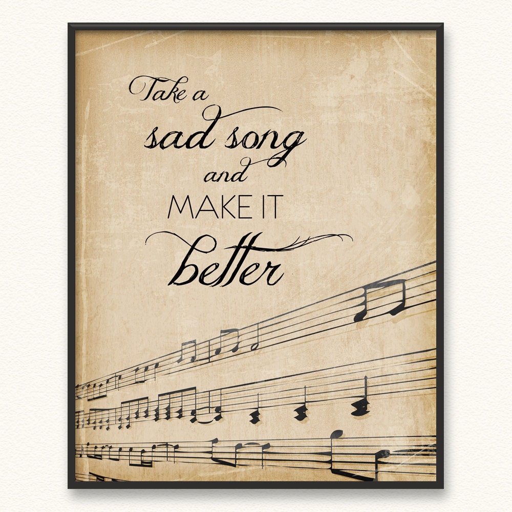 How to write a sad song on guitar image