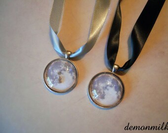 moon necklace