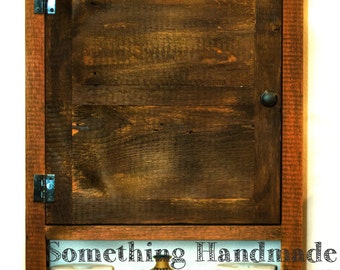 barn wood bathroom cabinet made from 1892 barn wood