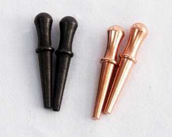 Cribbage Pegs Black & Copper