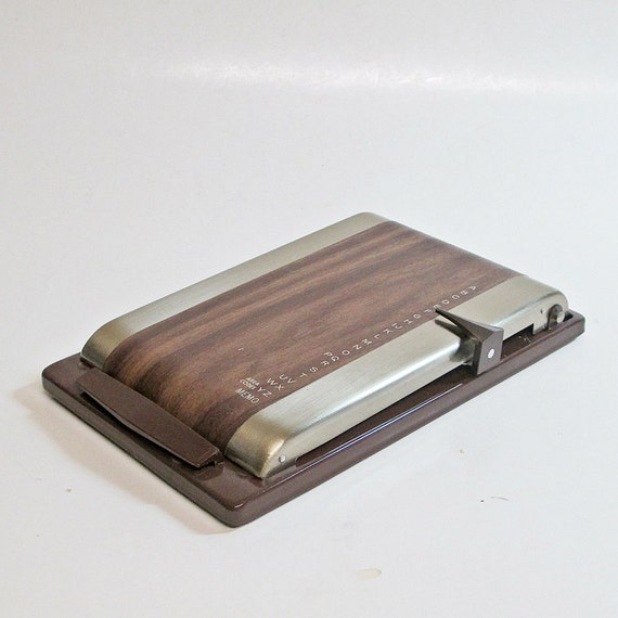 Bates Flip Phone Index Rolodex Address Book Retro Office Decor