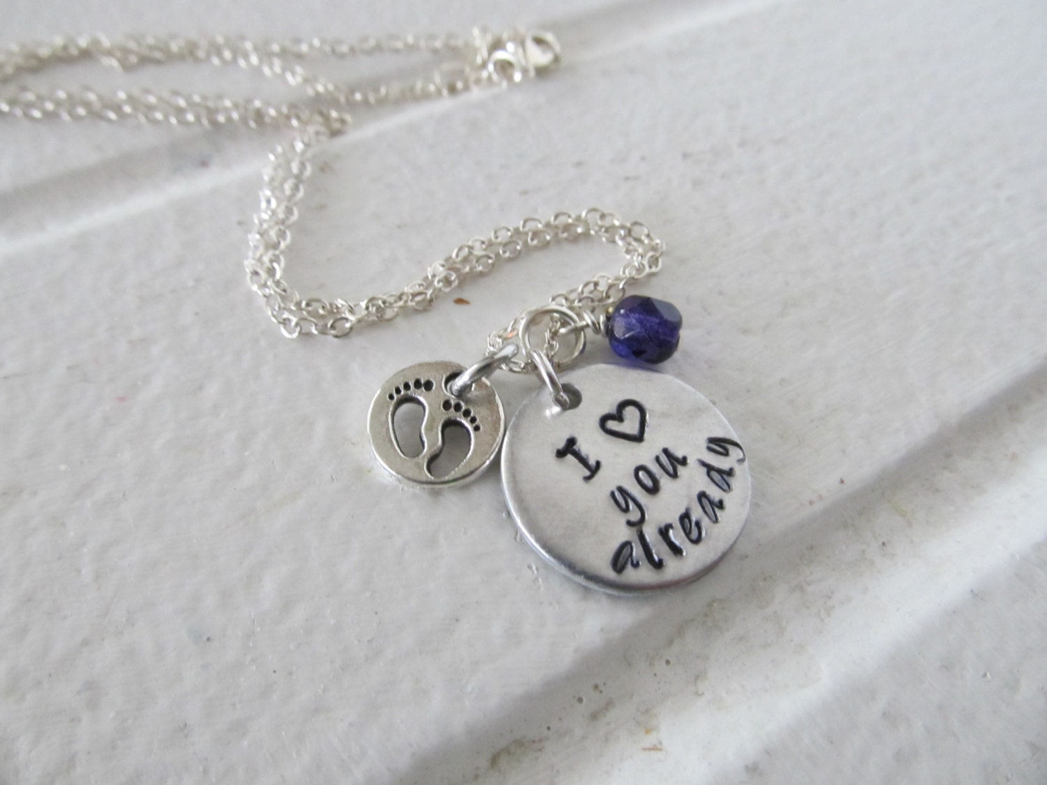 Mother's Necklace Expectant Mother Necklace Baby Shower