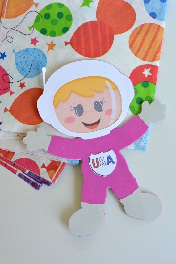 Astronaut craft kit for kids birthday party favor ...