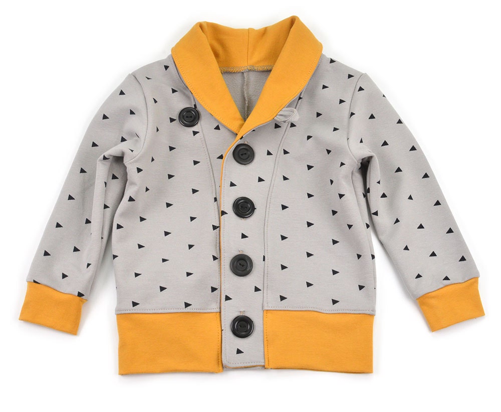 Kids cardigan sewing pattern // pdf download // 03M to 56T