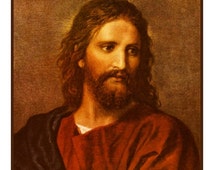 Verkauf Jesus um 33 inspiriert von einem Gemälde von Heinrich Hofmann Cross ...