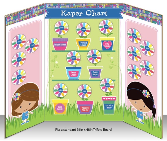 daisy-girl-scout-kaper-chart-instant-download-editable