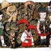 Travel Play Set Cloth Paper Dolls Quilted Book Classic Children’s Toys