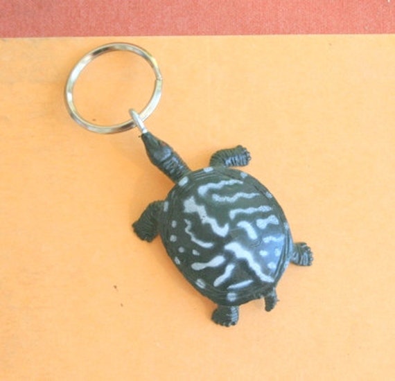 plush turtle keychain