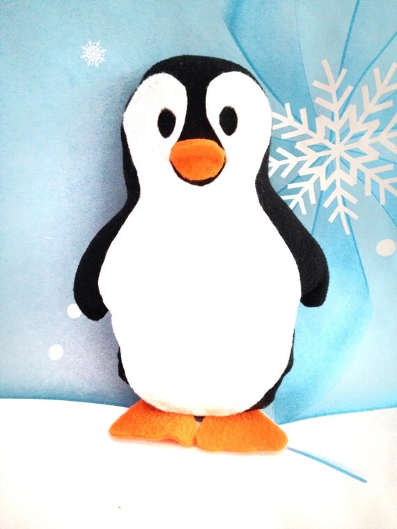 Penguin Sewing Pattern By PatternsSewCute On Etsy