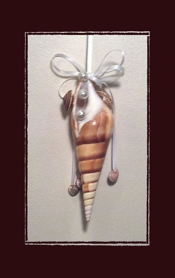 Sea Shell Keepsake Ornament Accent 52 Size 5.5