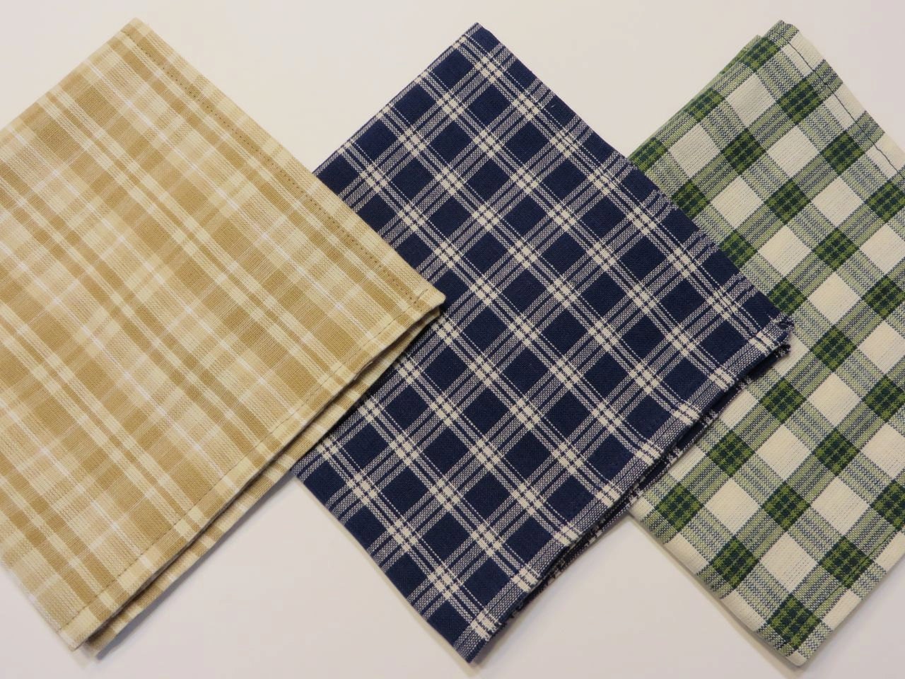 Mens Handkerchief set Variety set of 3 1 by FabricCreationsFran