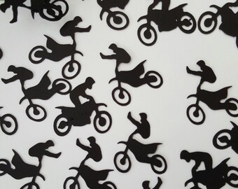 Motocross Motorcross Dirt Bike Confetti Boys Birthday Party Decor Dirt Bike Party MotoBike Scrapbooking