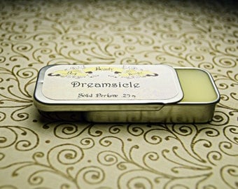 Solid Perfume - Dreamsicle - Perfume Crème Tin - Oranges and Sensual Vanilla