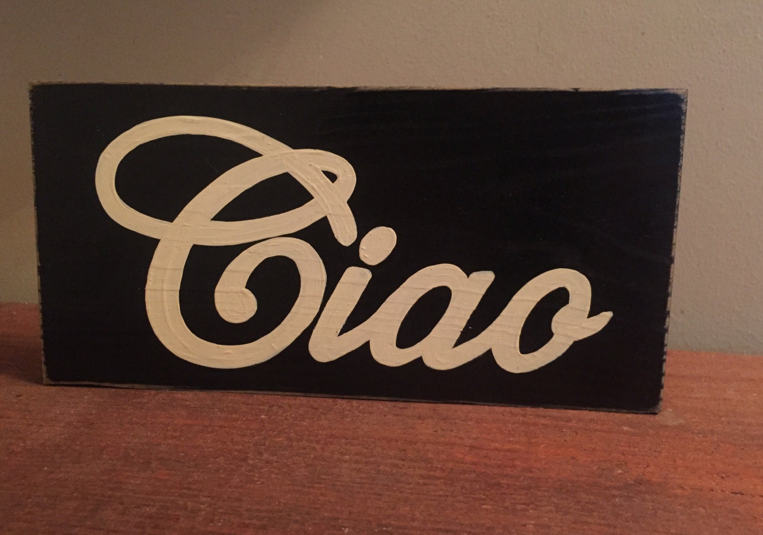 ciao-sign-plaque-italian-hello-goodbye-wooden-ooak-you-pick