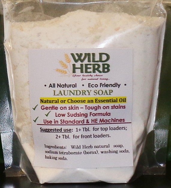 LAUNDRY Detergent / SOAP Pure Natural Eco Friendly 32 to