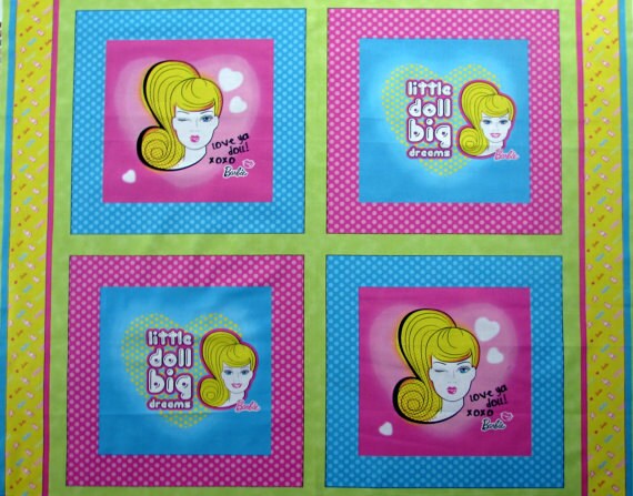 barbie doll fabric