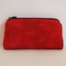 Red Pipe Pouch, Padded Pouch, Pipe Bag, Pipe Case, Small Pouch, Glass Pipe Cozy, Tie Dye Pouch, Stoner Gift, 420 Cannabis Pouch - 5.5" SMALL
