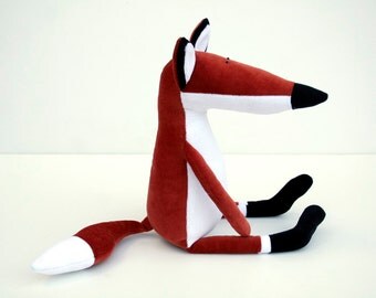 Rusty the Plush Fox, Rusty reddish Stuffed Foxy Toy