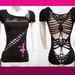 SALE!!! SMALL - Juniors / Womens Ballerina Black Weaved and Cut Top Size Small Shredded T Dancer Inspired