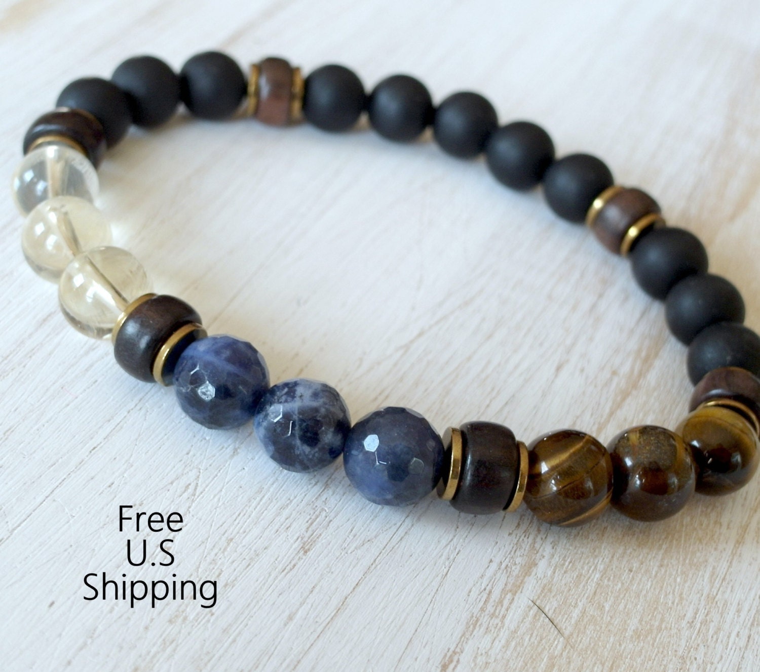 Men's four Elements bracelet 4 elements bracelet Earth