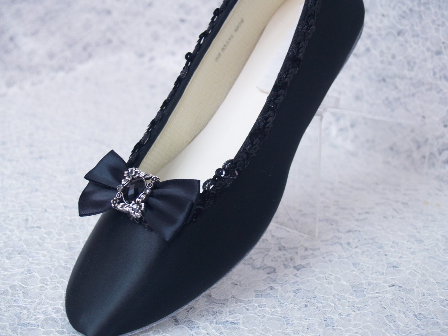 satin shoes flats