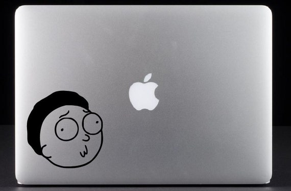 Rick and Morty Derp Face Morty Decal