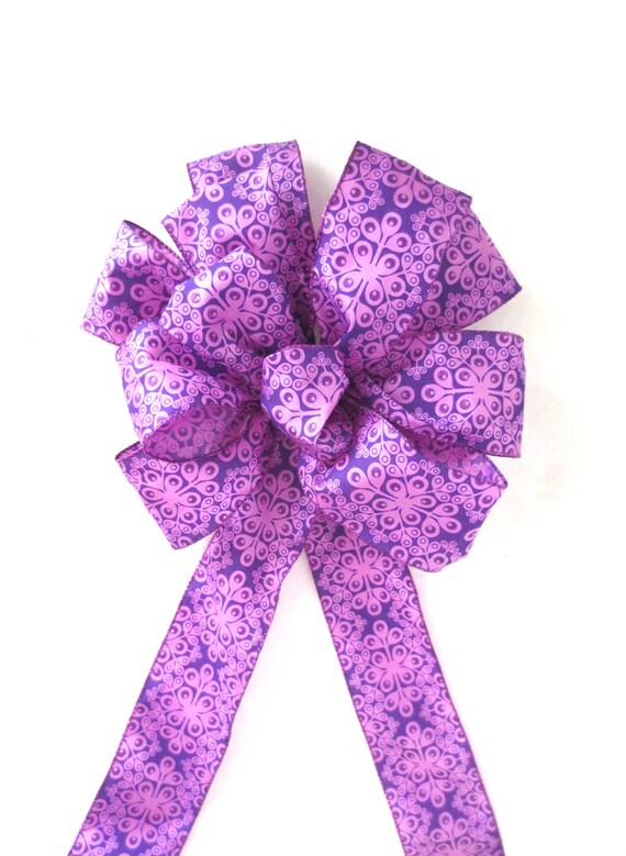 purple bow purple christmas bow wreath bow by purple bow purple christmas bow wreath bow by