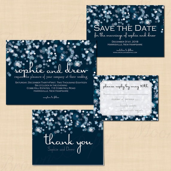 Save The Date And Invitation Packages 2