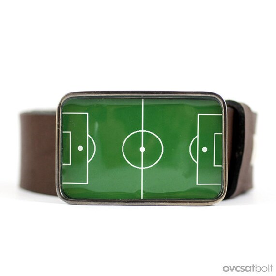Belt Buckle Soccer Field Sport Belt Buckle For by myBeltBuckle